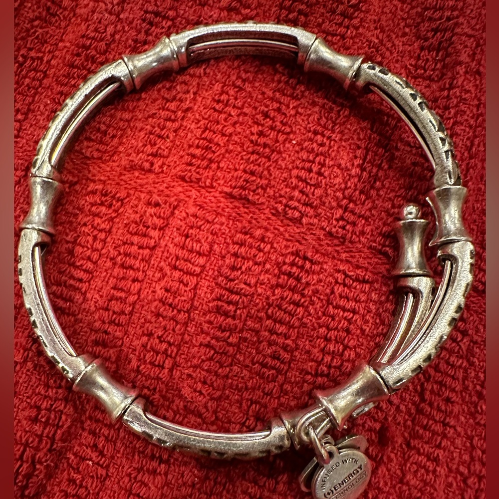 Alex and Ani filigree wrap bracelet